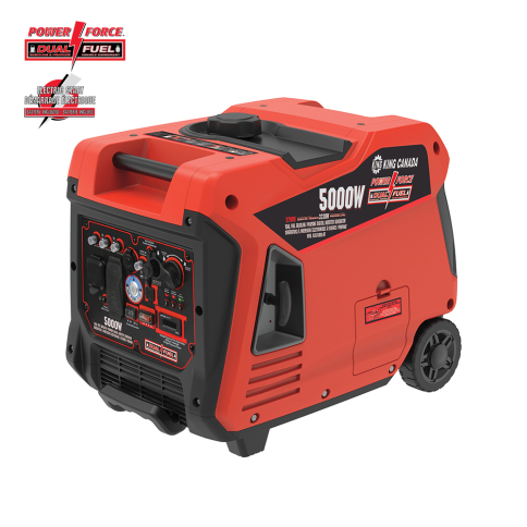 KCG-5000I-DF 5000W GASOLINE/PROPANE INVERTER GENERATOR