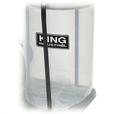 KDCB-3 Ensemble sacs de poussi&egrave;re du bas en plastique transparent pour KC-2405C