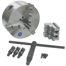 KLC-36-D1-4 Mandrin 6" - 3 mors D1-4 Pour Tour &agrave; M&eacute;tal