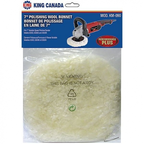 KM-090 REPLACEMENT WOOL BONNET