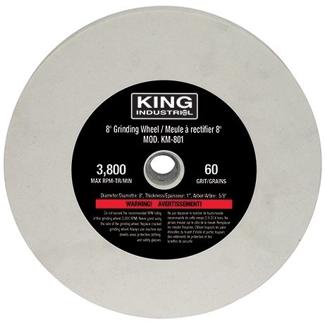 KM-801 Meule de remplacement de 8" - 60 grains