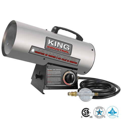 KPH-60 60,000 BTU FORCED AIR CONSTRUCTION PROPANE HEATER