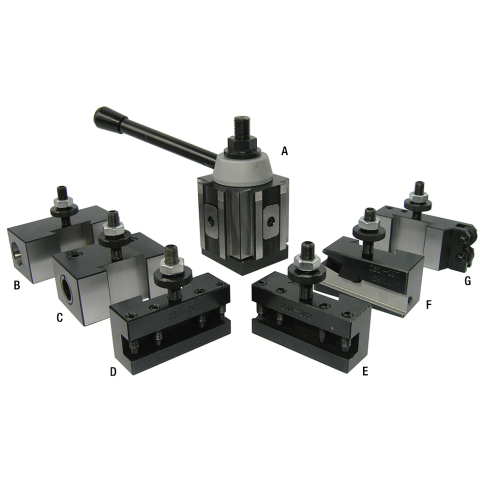 KQCT-0012 Ensemble Porte Outil &agrave; Changement Rapide 7 Mcx.