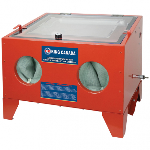 KSB-110N-LED SANDBLAST CABINET WITH LED LIGHT