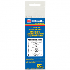 KSSB-PG07 PRECISION GROUND SCROLL SAW BLADES