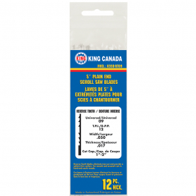 KSSB-RT09 REVERSE TOOTH SCROLL SAW BLADES