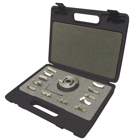 KW-091 T&ecirc;te de coupe universelle de 3/4" pour fa&ccedil;onneuse avec 13 jeux de couteaux interchangeables