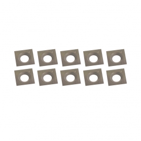 KW-093 10 PC. CARBIDE CUTTER INSERTS KIT (14.17MM X 14.17MM X 2MM)