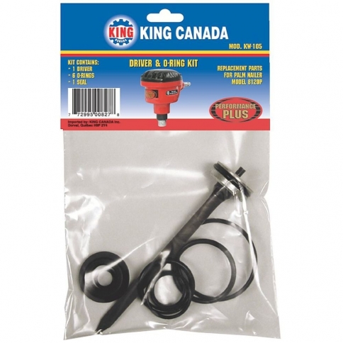 KW-105 DRIVER, BUMPER & O-RING KIT FOR 8120P