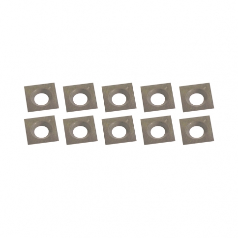 KW-140 10 PC. CARBIDE CUTTER INSERTS KIT (14MM X 14MM X 2MM)