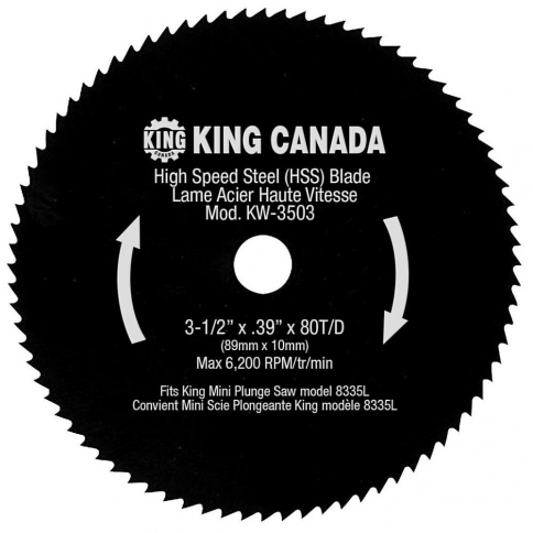KW-3503 3-1/2" HSS  BLADE