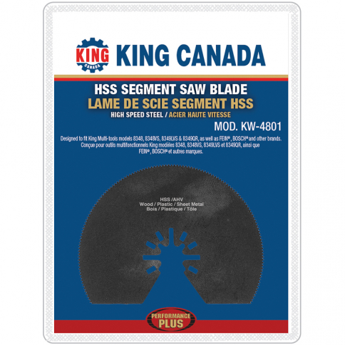 KW-4801 Lame de scie segment HSS