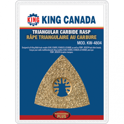 KW-4804 TRIANGULAR CARBIDE RASP
