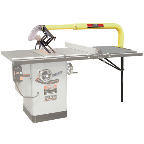 KXL-1015 Syst&egrave;me couvre lame t&eacute;lescopique avec collection de poussi&egrave;re