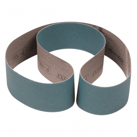 SB-242-80Z 2" X 42" PURE ZIRCONIA METAL SANDING BELT - 80 GRIT