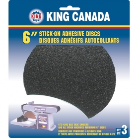 SD-6-K-120 3 PC. 6" -120 GRIT WOOD SANDING DISC KIT