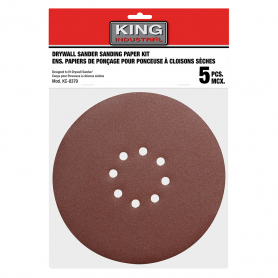 SD-878-K-180 5 PC. 8-7/8" -180 GRIT SANDING PAPER KIT