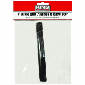 SL-658-80 Manchon de pon&ccedil;age pour le bois 6'' x 5/8'' - 80 grains