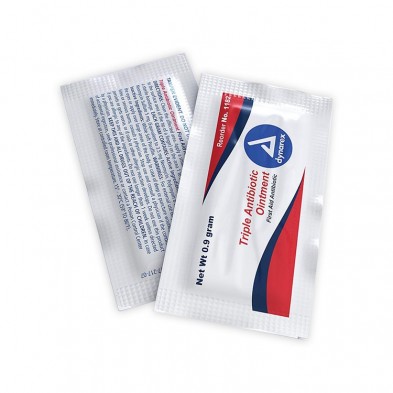 DG-1680-1209 Triple Antibiotic Ointment, .9 gm foilpacks 144/bx
