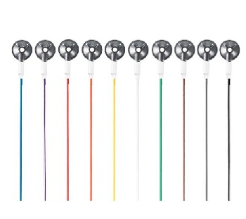 EM-1572-620M Ambu Neuroline Disposable Cup Electrode - 80" LW - 10 per pk