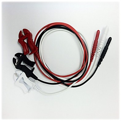 EM-2031-0002 Grabber 3 Lead Wire Set - B,W, R