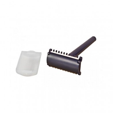 EM-2672-0100 Prep Razor, Blue Handle, Plastic Guard, 100/case