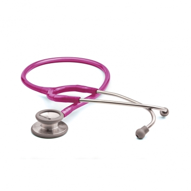 EM-3100-63MR Stethoscope, Metallic Raspberry Adscope 603, Dual Head