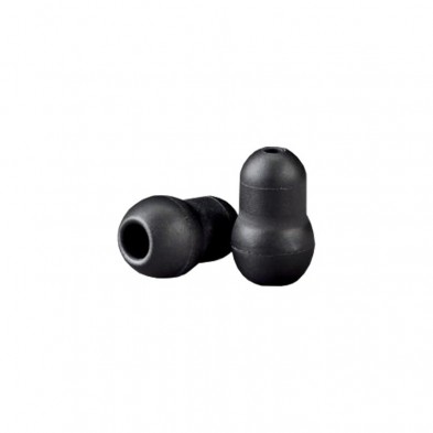 EM-3100-6534 Eartips, Threaded, Soft-Sealing, Large, Black - 3M