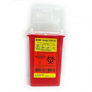 EM-3300-0001 Sharps Container  - 1.4 quart