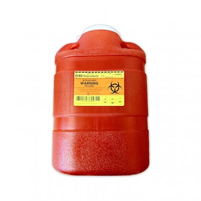 EM-3302-0001 Sharps Container - 8.2 quart