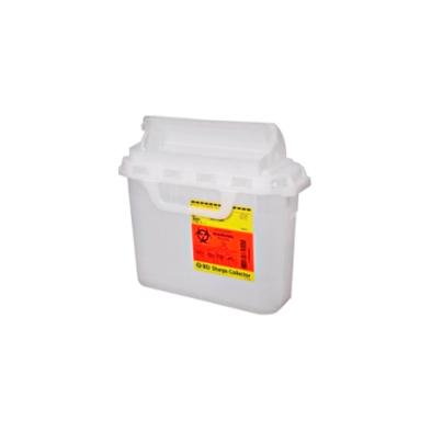 EM-3303-5551 Sharps Container - 5.4 quart, horizontal entry, 20/case