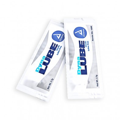 EM-6202-1250 DynaLube Sterile Lubricating Jelly, 2.7 gr. Packet 144/box