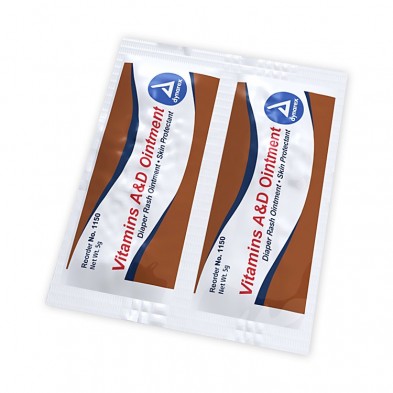 EM-6203-1150 Vitamin A&D Ointment, 5gr Foil pack 144/box