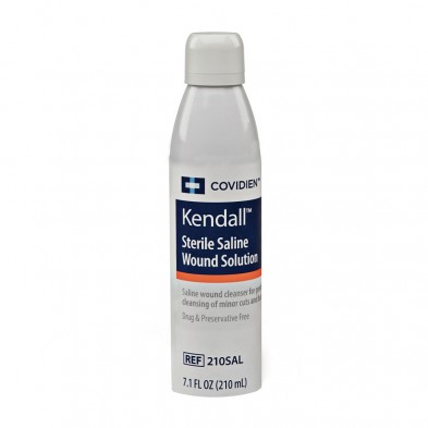 EM-6214-210S Kendall Sterile Saline Wound Spray, 7.1 oz. (210ml)