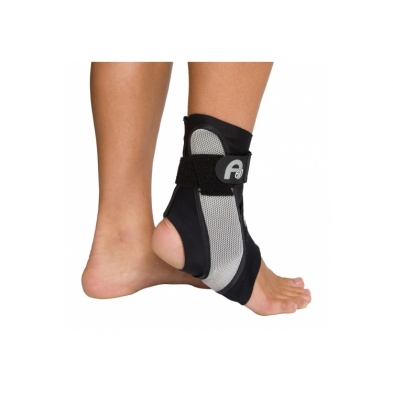 EM-6322-2TLR Orthopedic A60 Adult Ankle Brace, Black,Sz Lg Right