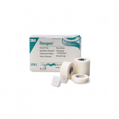 EM-6327-0001 1538-1 Durapore 1" Tape, 12/box, 10 box/case