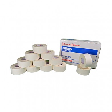 EM-6328-5104 Zonas Athletic Tape 1" 12/box