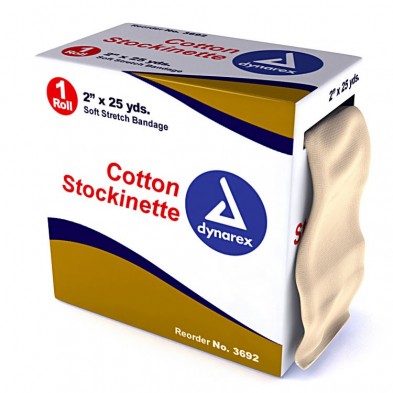 EM-6332-3692 Stockinette, Cotton 2" x 25 yards