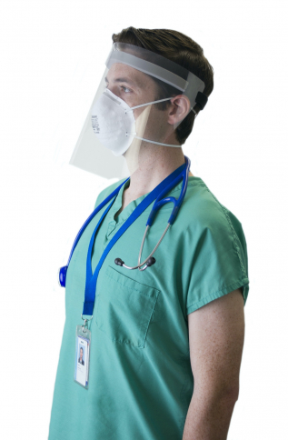 EM-6480-0FR1 Face Shield FR1