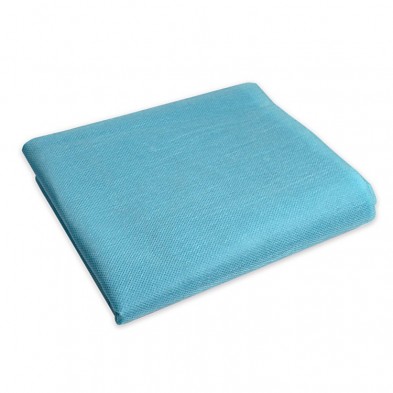 EM-6496-3514 Premium Cot Sheet, Fitted Lt Blue 85" x 30" 50/cs.