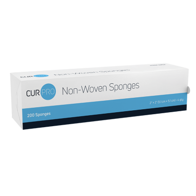 EM-6627-4024 2"x2" Non Woven Sponge, 4-ply, NS, 200/pack