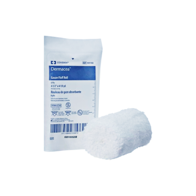 EM-6631-1103 Gauze, Sterile 4.5" x 4yd Fluff-E Roll