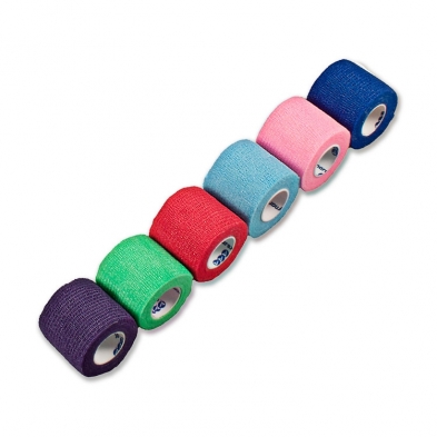 EM-6643-3216 Sensi Wrap, Self-Adherent, LF  2"x5 yds Rainbow 36/cs