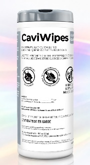 EM-6708-7110 15-7110 CaviWipes Clear,75 Wipes/Canister 8" x 7"