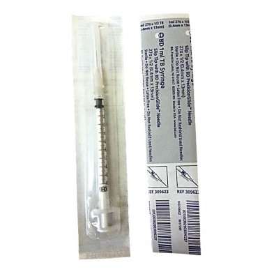 EM-6803-9623 1cc w/27Gx 1/2" Needle Combo