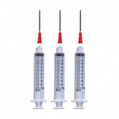 EM-6821-0001 10cc Luer Lok Syringe 100/box