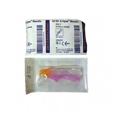 EM-6830-5761 Eclipse Needles 25Gx 1" - 100/box