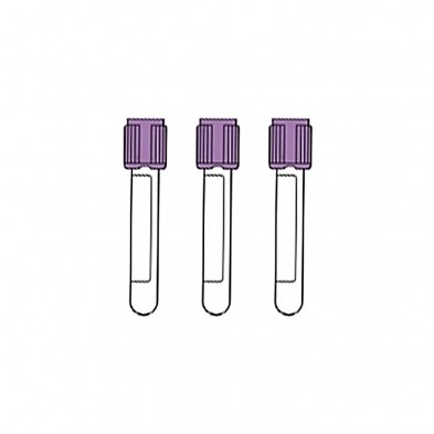 EM-6832-7861 BD Tube Lavender Plastic 100/pack