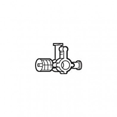 EM-6854-6204 Stopcock, 4-way Large Bore, Baxter - 50/case