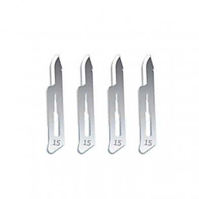 EM-6870-9508 Exel #15 SS Surgical Blade, 100/bx